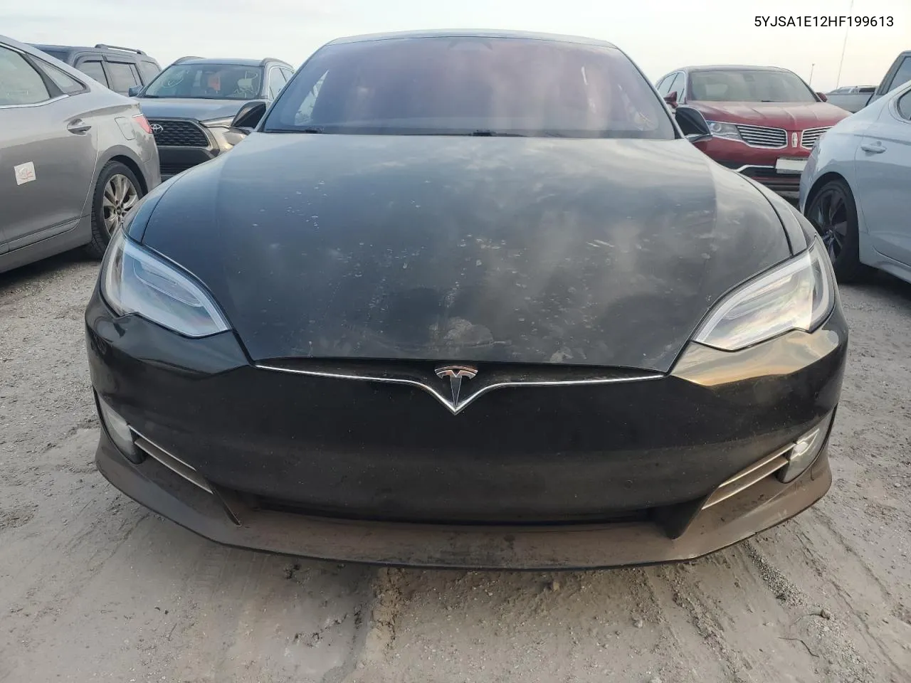 2017 Tesla Model S VIN: 5YJSA1E12HF199613 Lot: 76535634