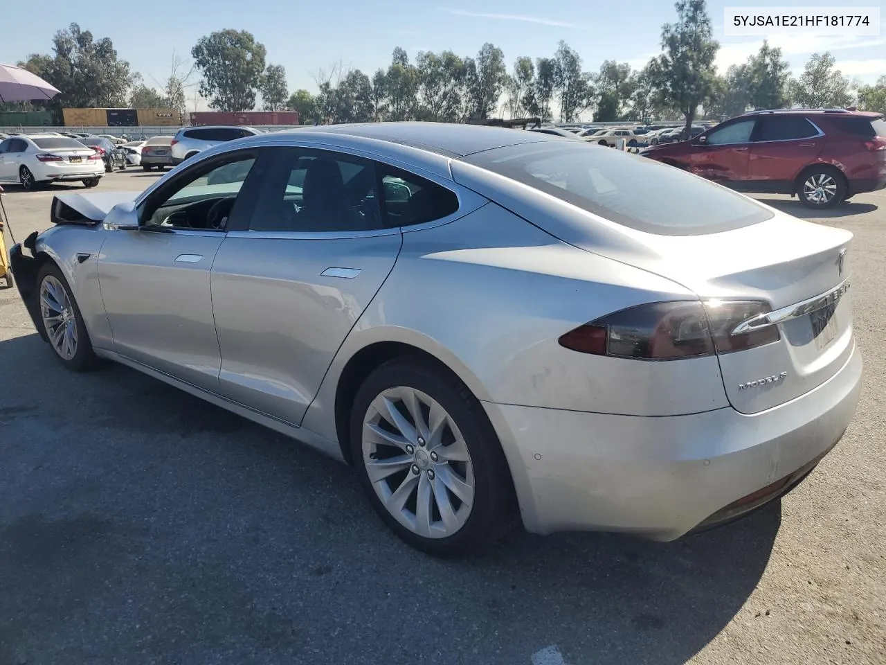 2017 Tesla Model S VIN: 5YJSA1E21HF181774 Lot: 77479744