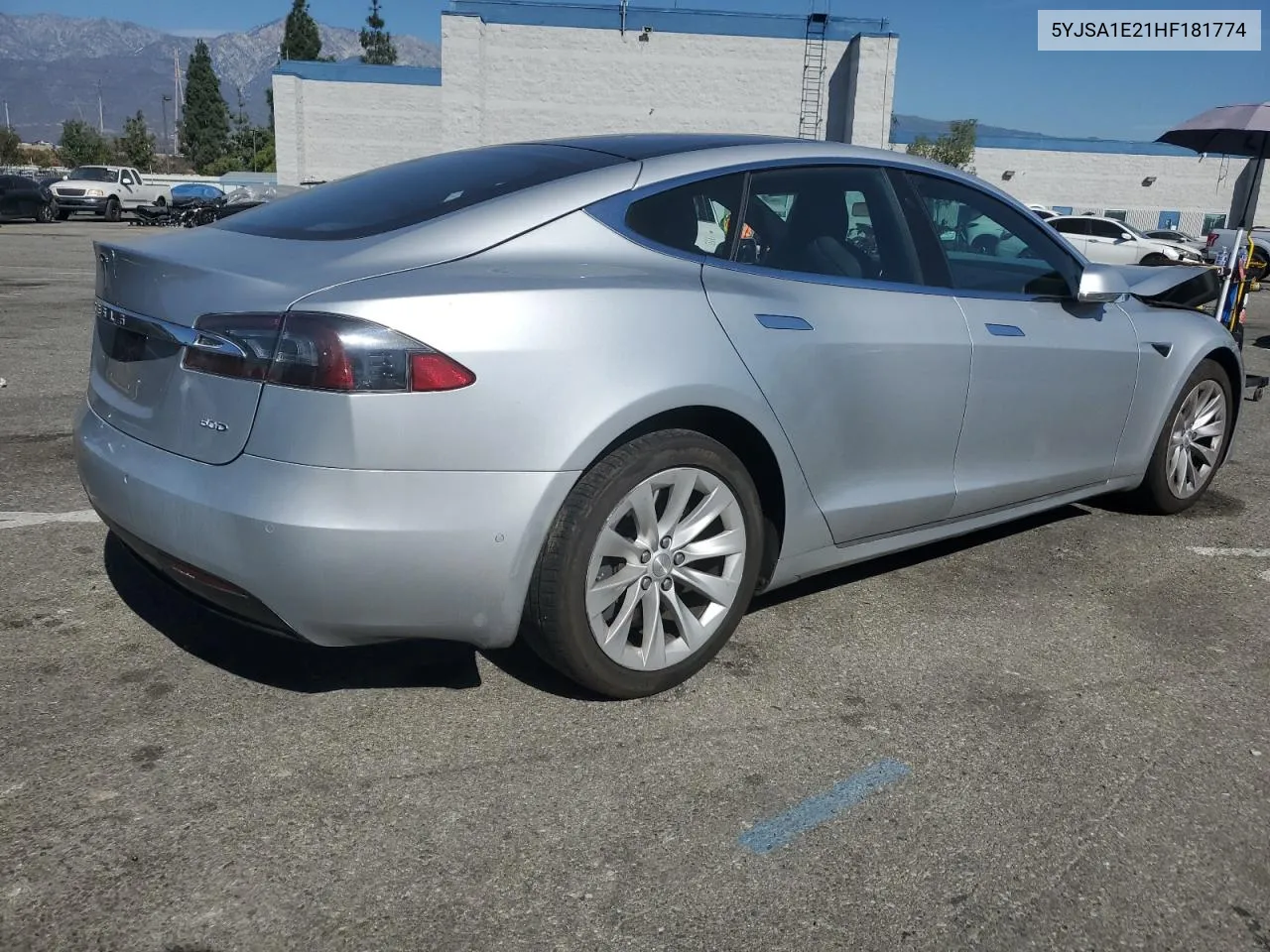 2017 Tesla Model S VIN: 5YJSA1E21HF181774 Lot: 77479744