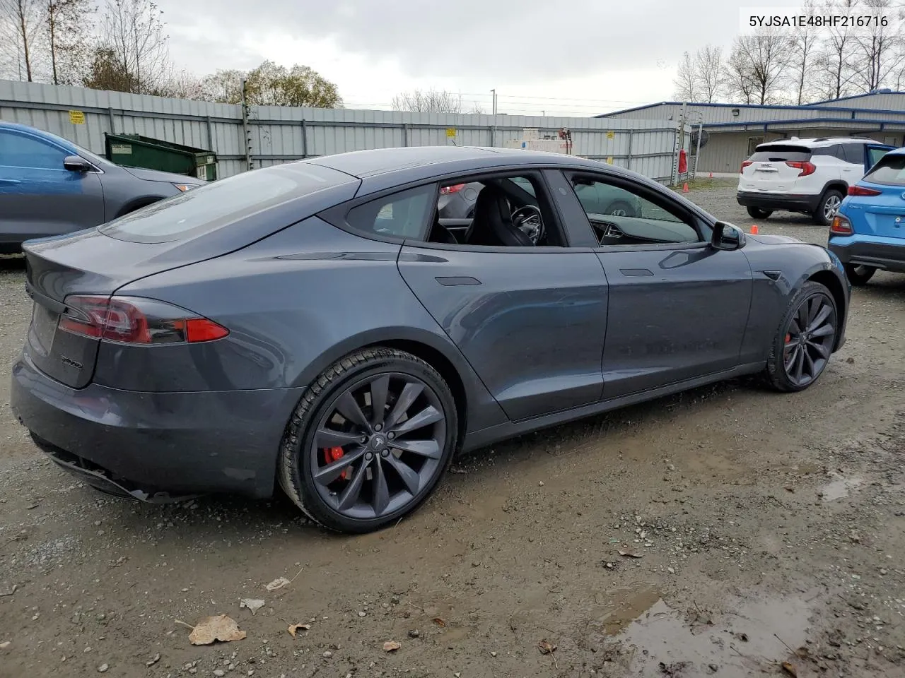 2017 Tesla Model S VIN: 5YJSA1E48HF216716 Lot: 78281404