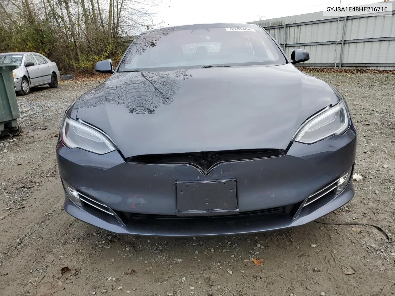 2017 Tesla Model S VIN: 5YJSA1E48HF216716 Lot: 78281404