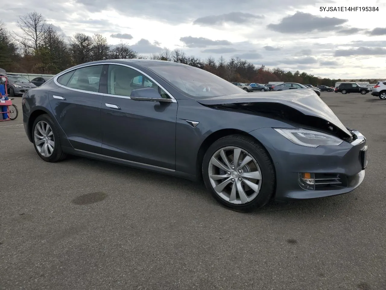 2017 Tesla Model S VIN: 5YJSA1E14HF195384 Lot: 78435364