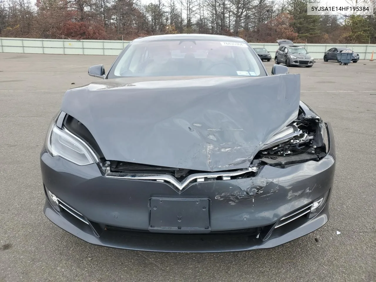 2017 Tesla Model S VIN: 5YJSA1E14HF195384 Lot: 78435364