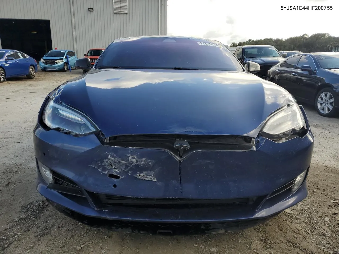 2017 Tesla Model S VIN: 5YJSA1E44HF200755 Lot: 78505484