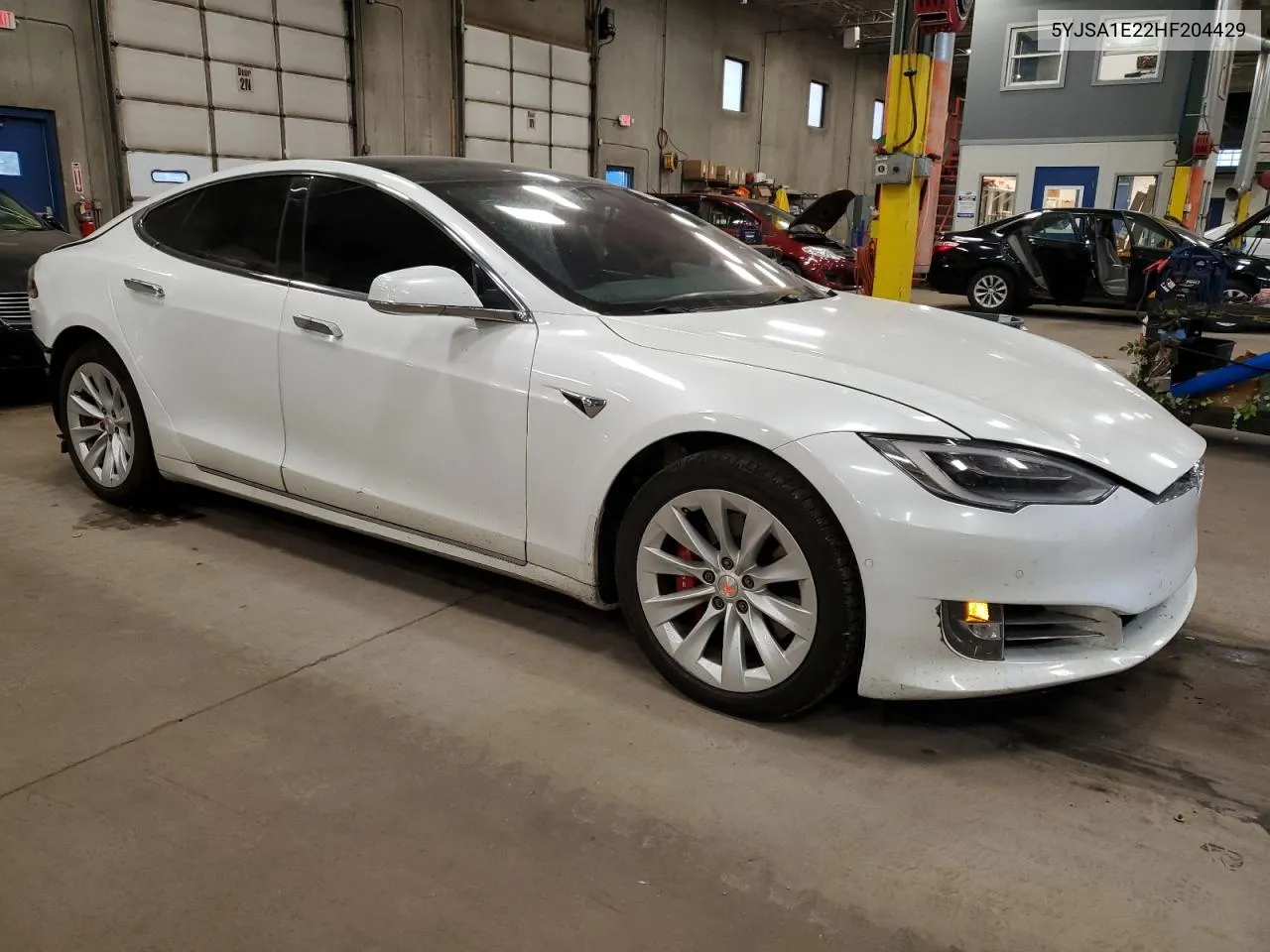 2017 Tesla Model S VIN: 5YJSA1E22HF204429 Lot: 80743684