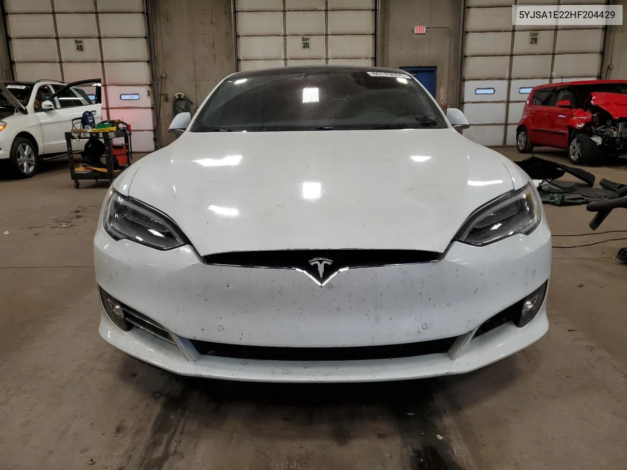 2017 Tesla Model S VIN: 5YJSA1E22HF204429 Lot: 80743684