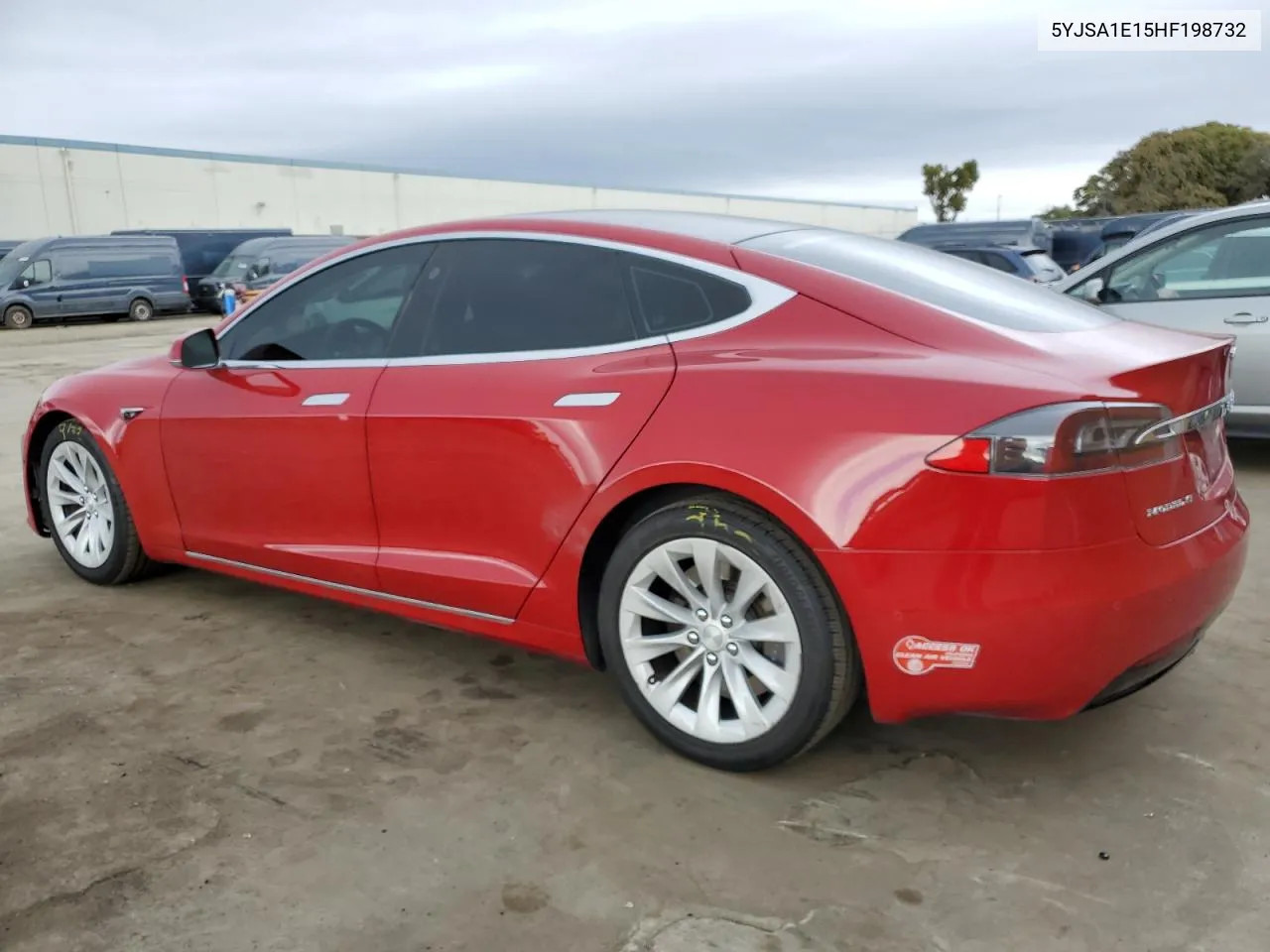 2017 Tesla Model S VIN: 5YJSA1E15HF198732 Lot: 81780854