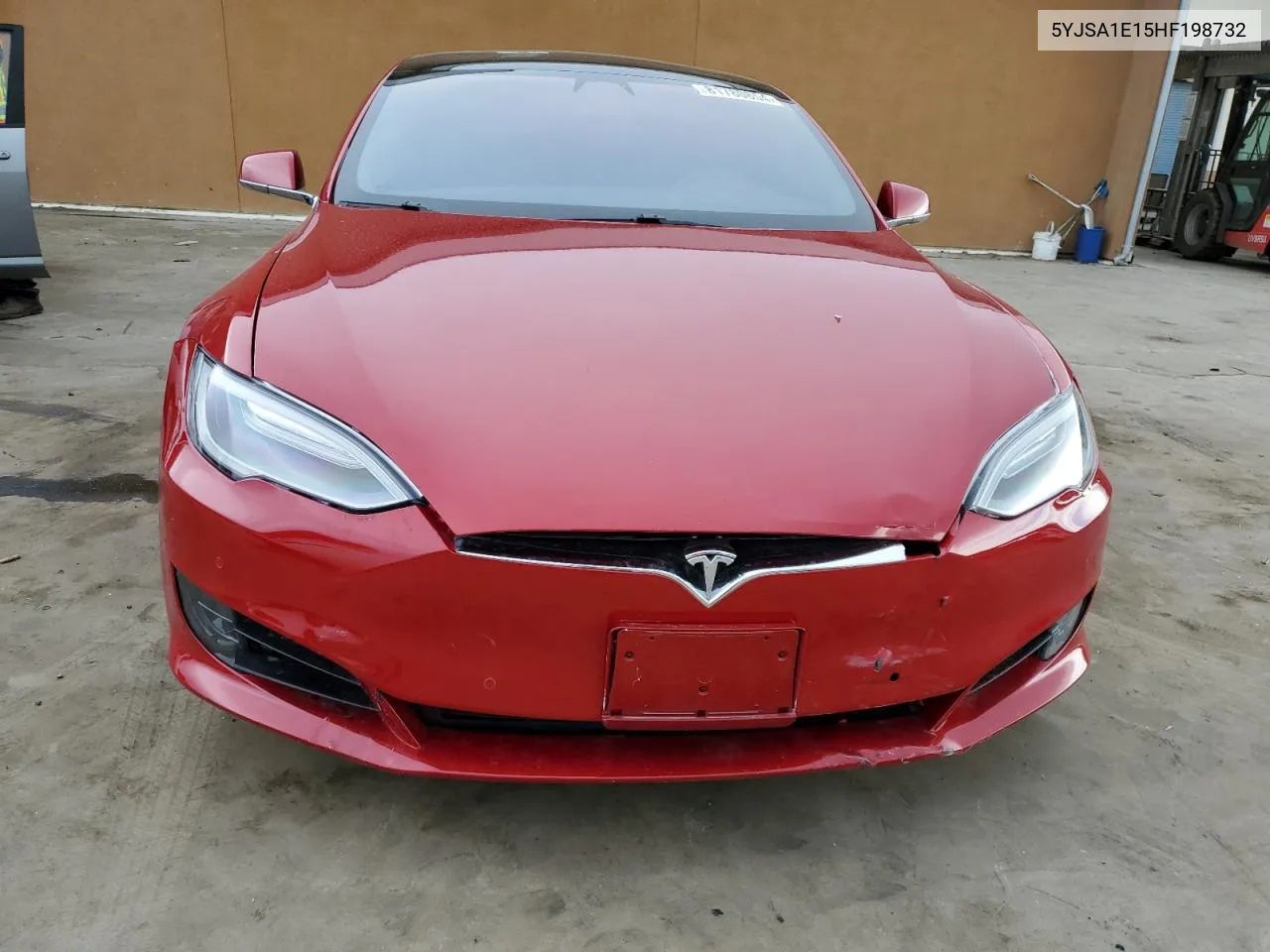 2017 Tesla Model S VIN: 5YJSA1E15HF198732 Lot: 81780854