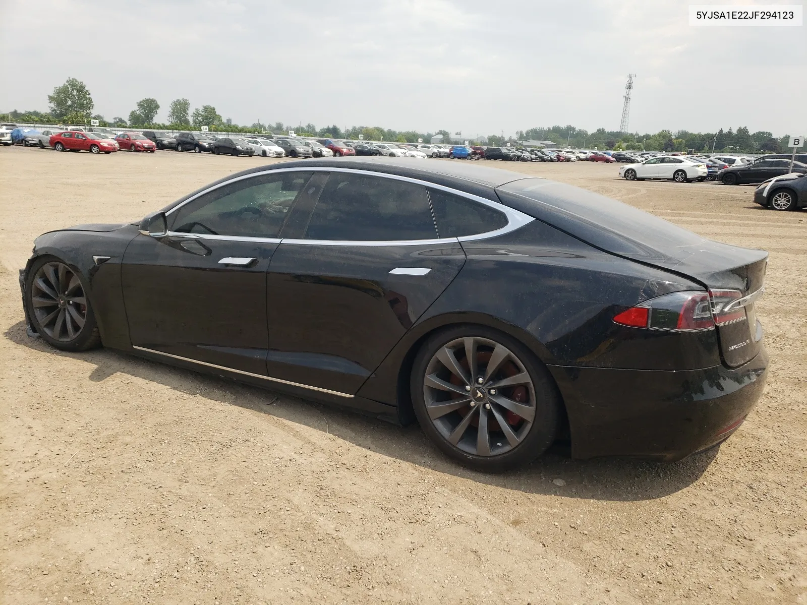 2018 Tesla Model S VIN: 5YJSA1E22JF294123 Lot: 55770013