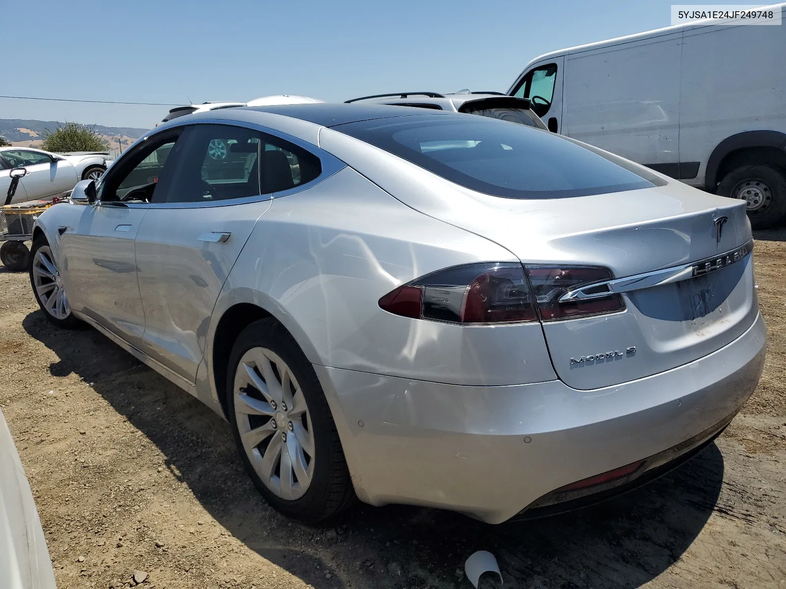 2018 Tesla Model S VIN: 5YJSA1E24JF249748 Lot: 62283774