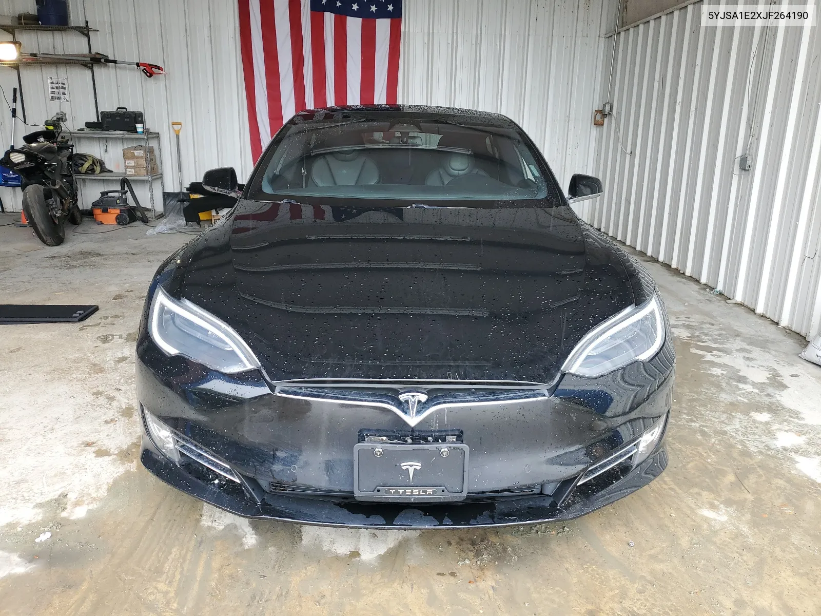 2018 Tesla Model S VIN: 5YJSA1E2XJF264190 Lot: 63008154