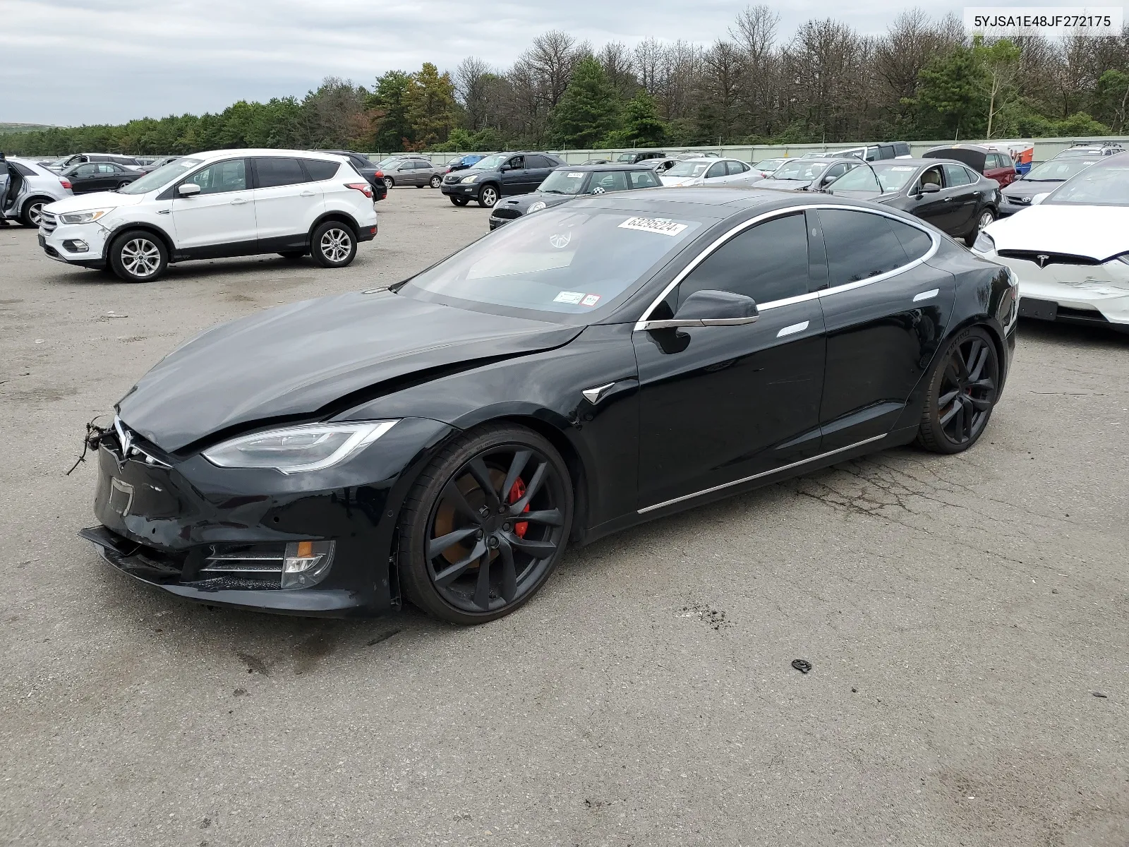 2018 Tesla Model S VIN: 5YJSA1E48JF272175 Lot: 63295224