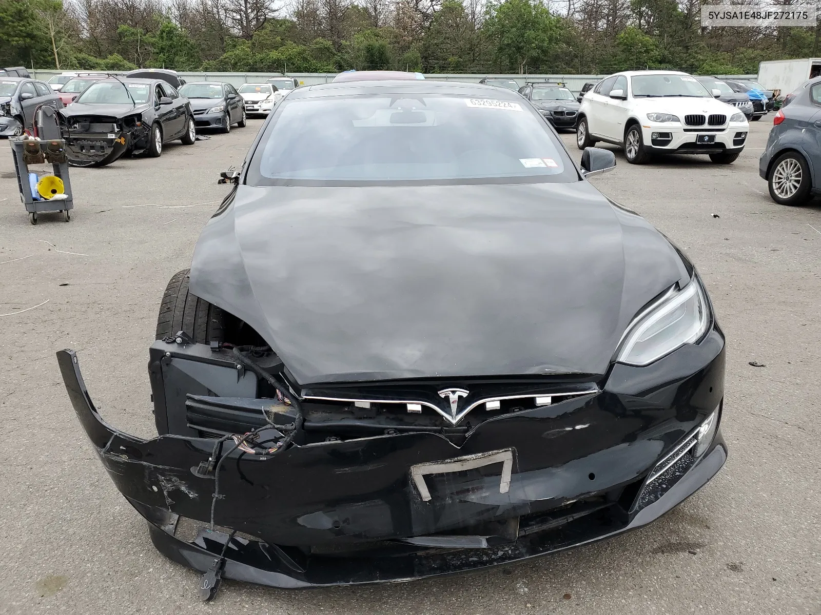 2018 Tesla Model S VIN: 5YJSA1E48JF272175 Lot: 63295224