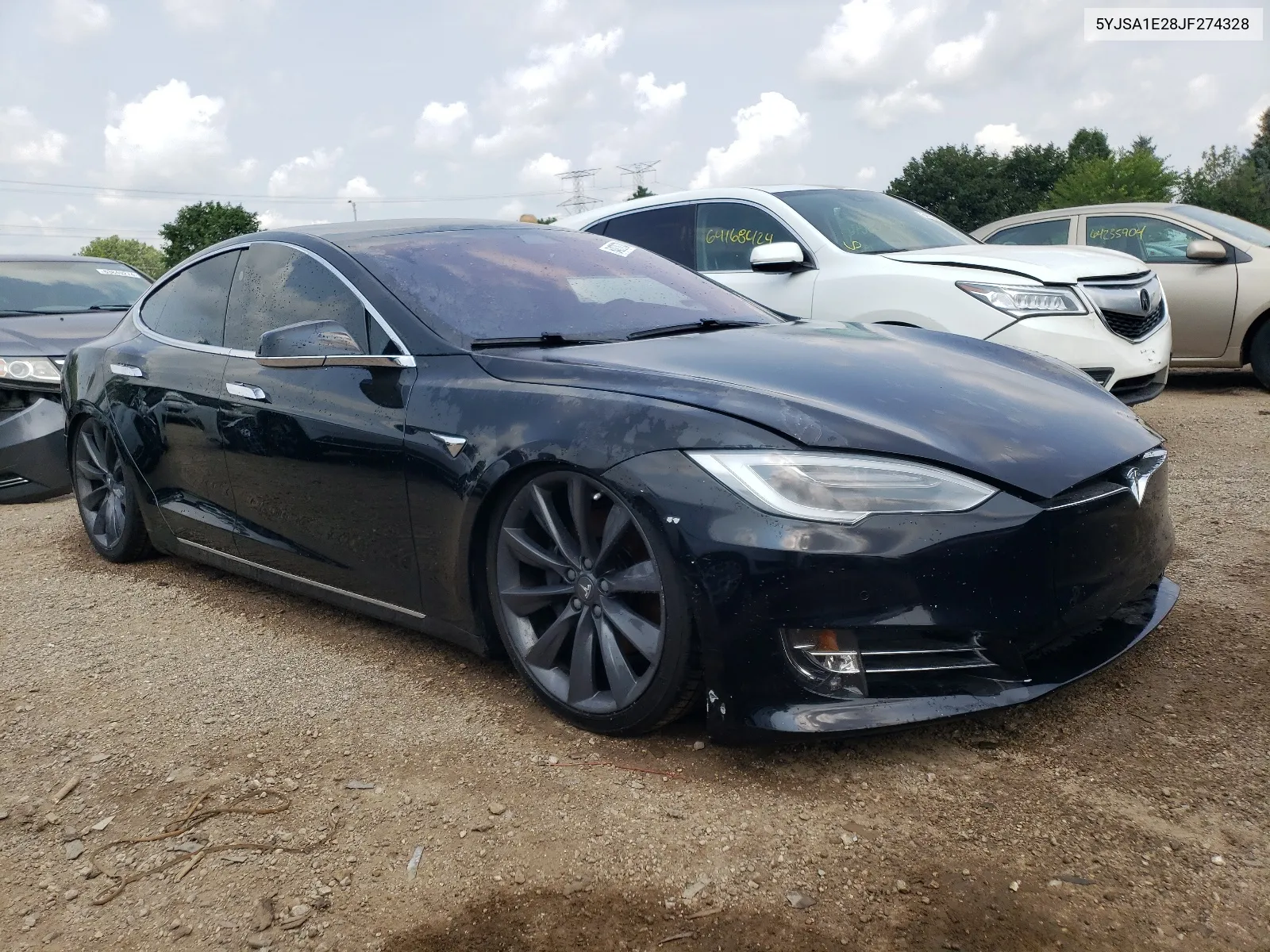 2018 Tesla Model S VIN: 5YJSA1E28JF274328 Lot: 64070774