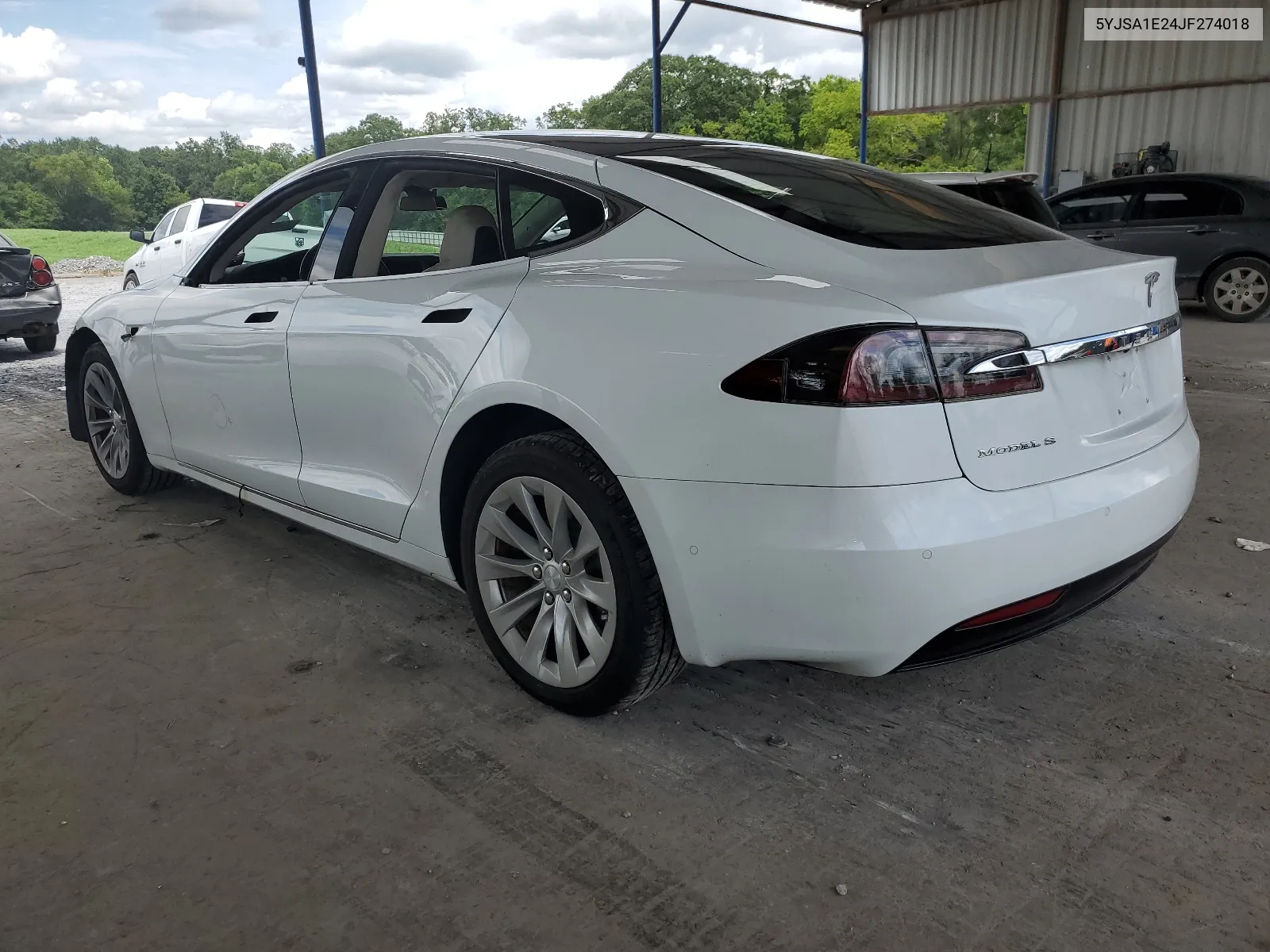 2018 Tesla Model S VIN: 5YJSA1E24JF274018 Lot: 64090324