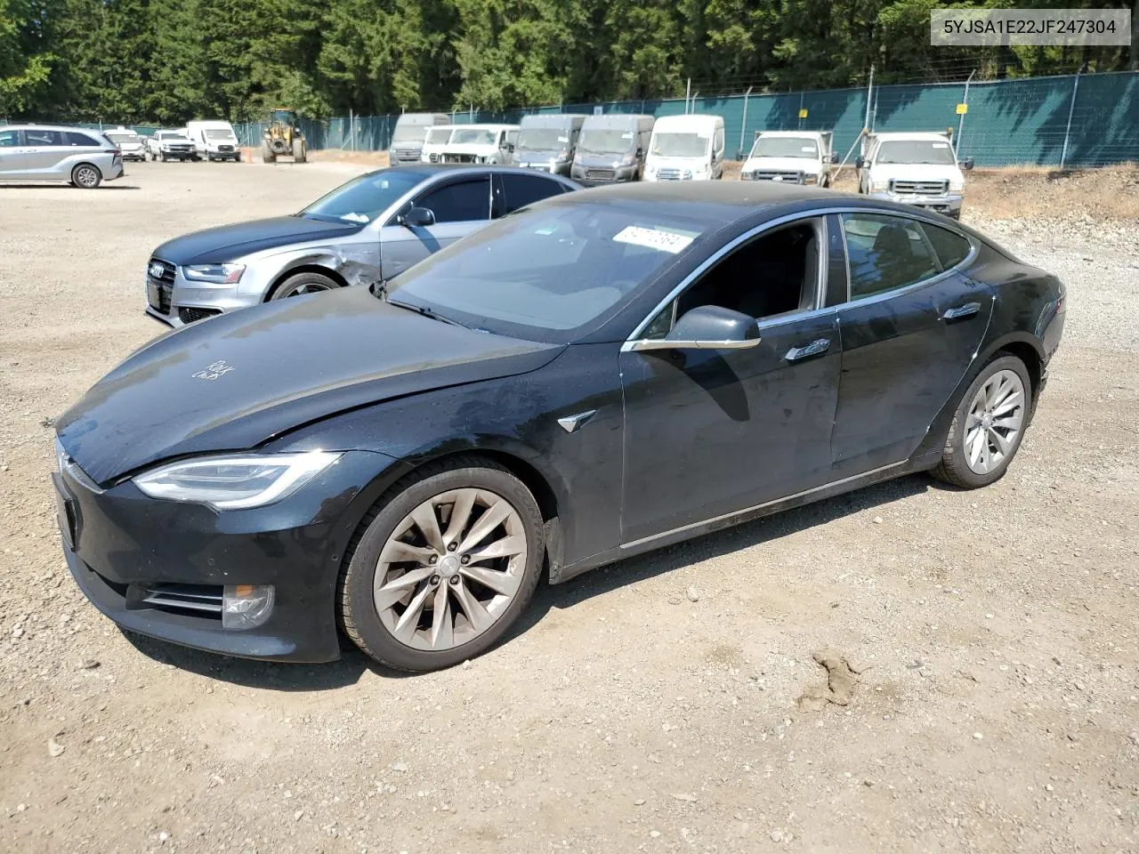 2018 Tesla Model S VIN: 5YJSA1E22JF247304 Lot: 64710364