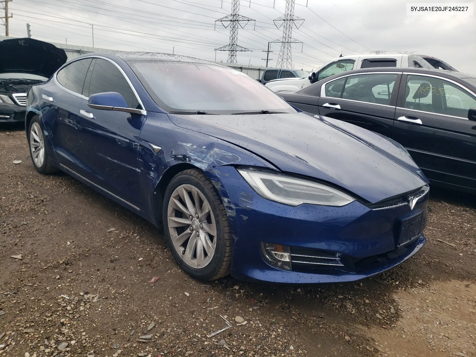 2018 Tesla Model S VIN: 5YJSA1E20JF245227 Lot: 67153934