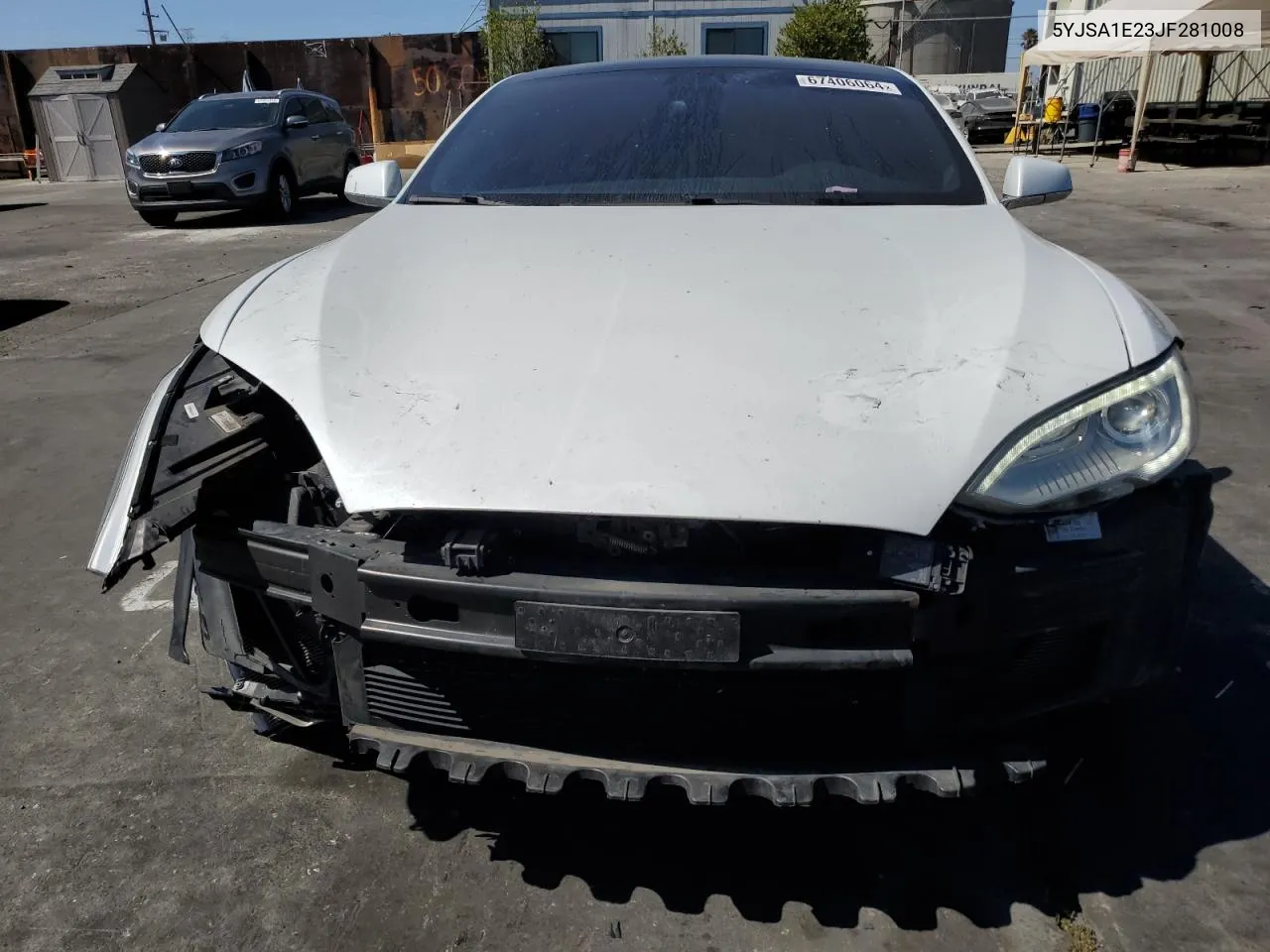 2018 Tesla Model S VIN: 5YJSA1E23JF281008 Lot: 67406064