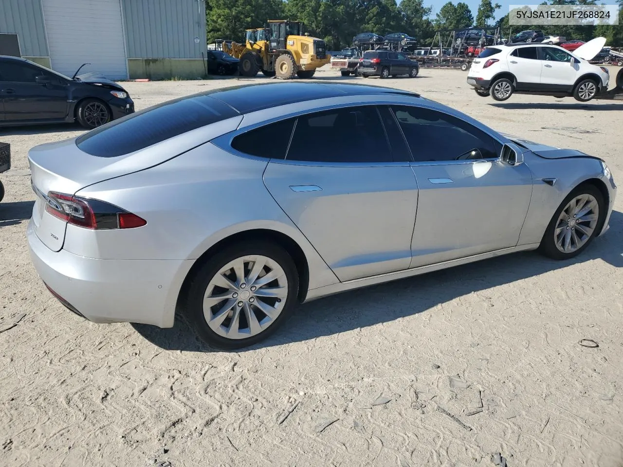 2018 Tesla Model S VIN: 5YJSA1E21JF268824 Lot: 67712924