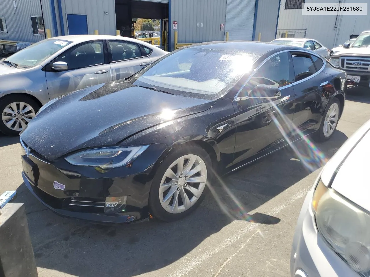 2018 Tesla Model S VIN: 5YJSA1E22JF281680 Lot: 68685434