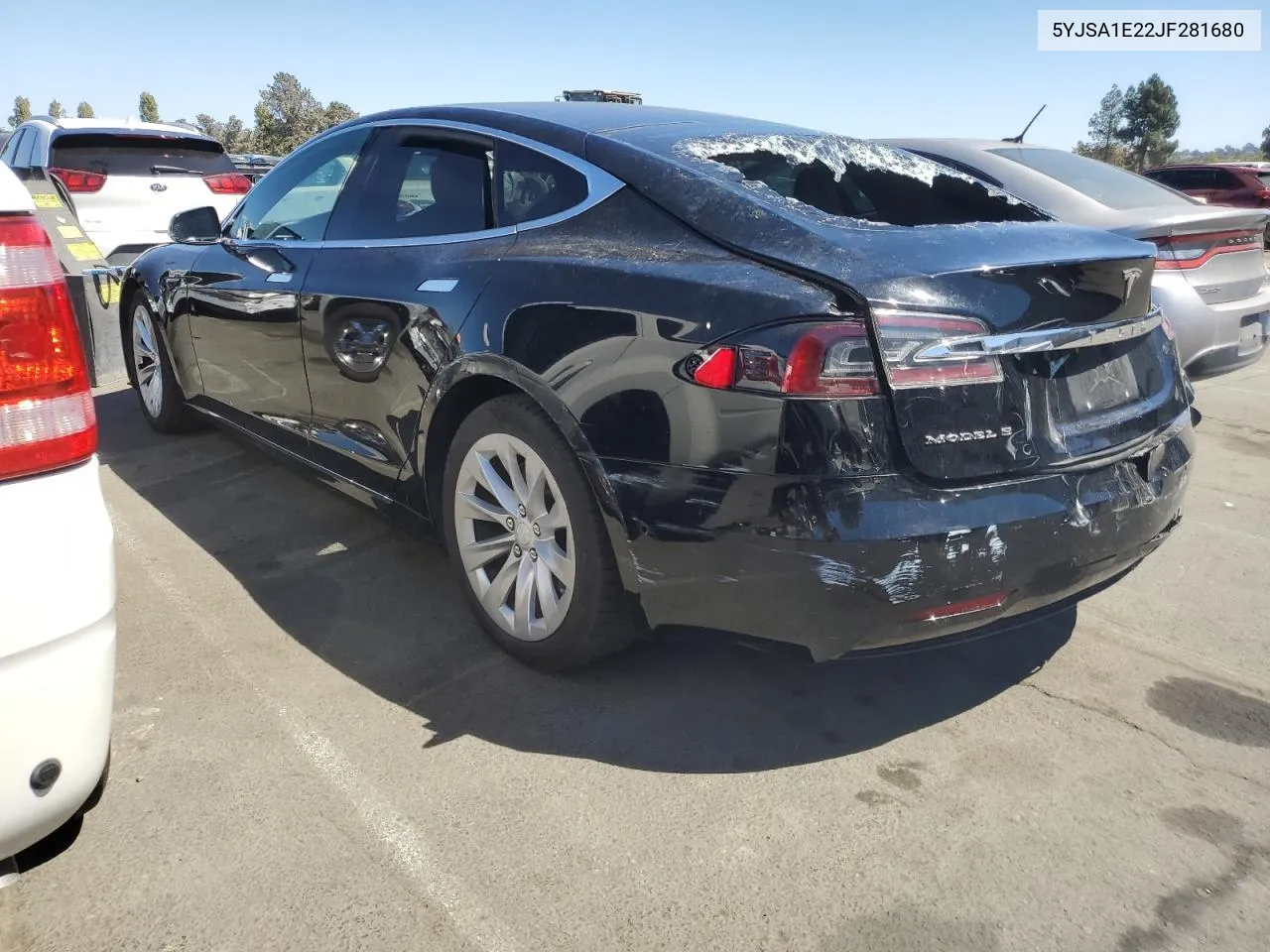 2018 Tesla Model S VIN: 5YJSA1E22JF281680 Lot: 68685434