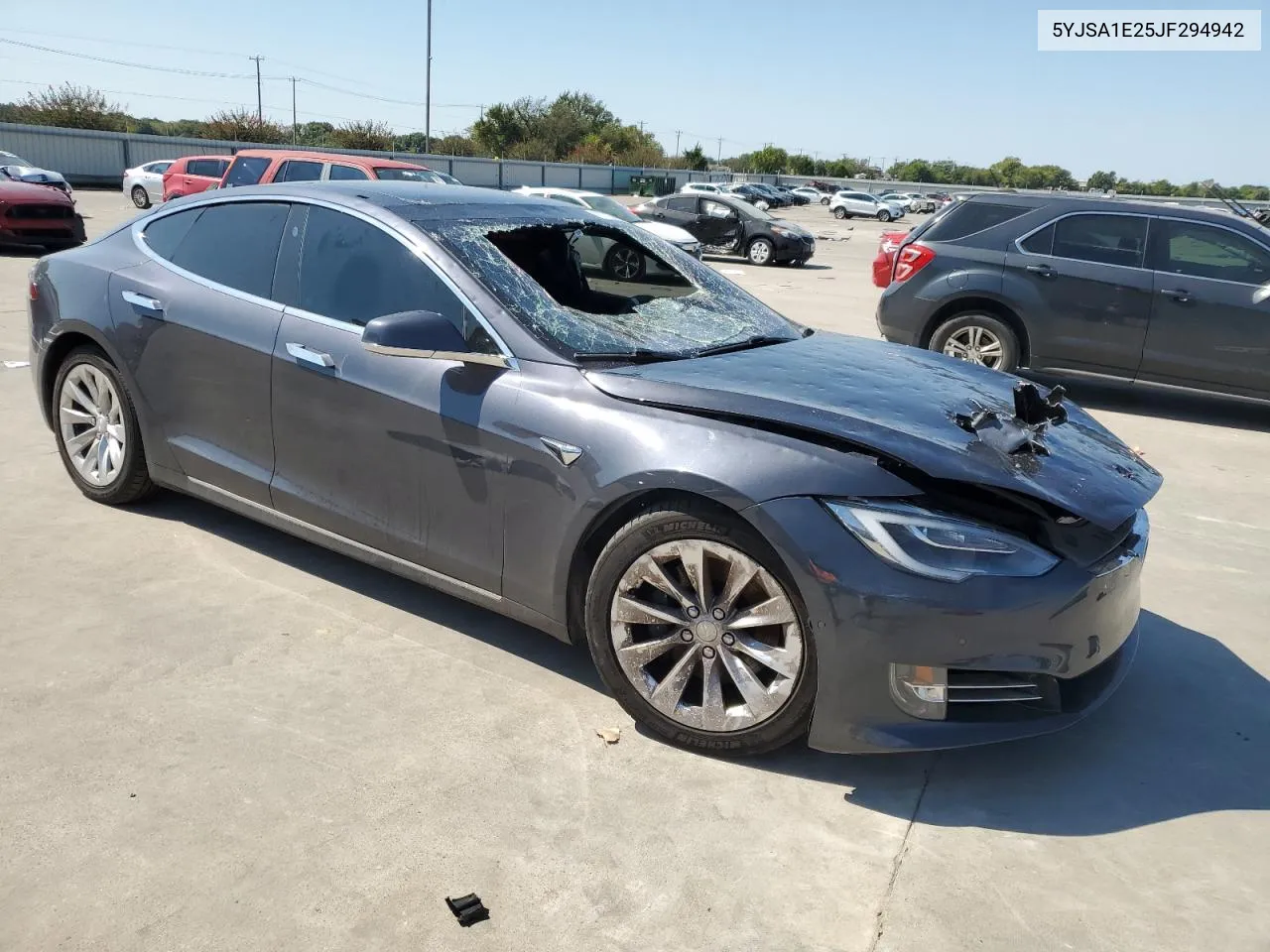 2018 Tesla Model S VIN: 5YJSA1E25JF294942 Lot: 70772344