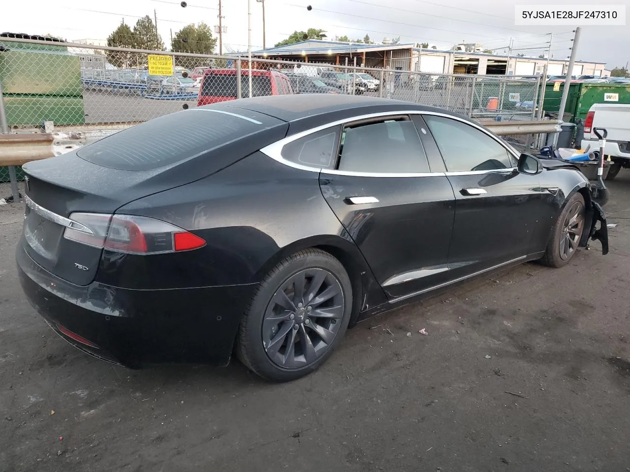 2018 Tesla Model S VIN: 5YJSA1E28JF247310 Lot: 70855244