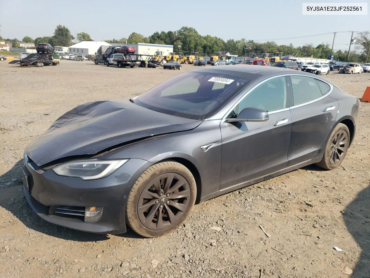 2018 Tesla Model S VIN: 5YJSA1E23JF252561 Lot: 70889894