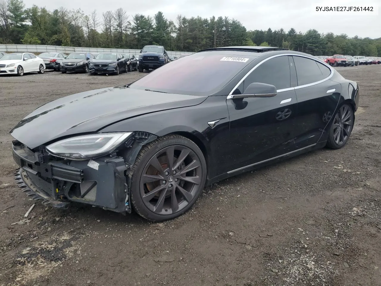 2018 Tesla Model S VIN: 5YJSA1E27JF261442 Lot: 71716904