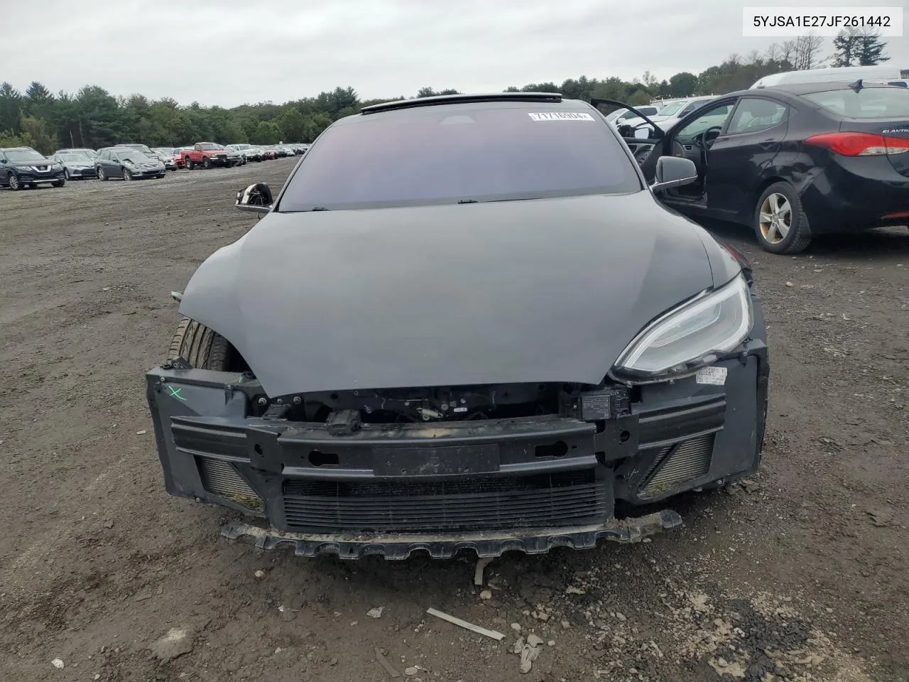 2018 Tesla Model S VIN: 5YJSA1E27JF261442 Lot: 71716904