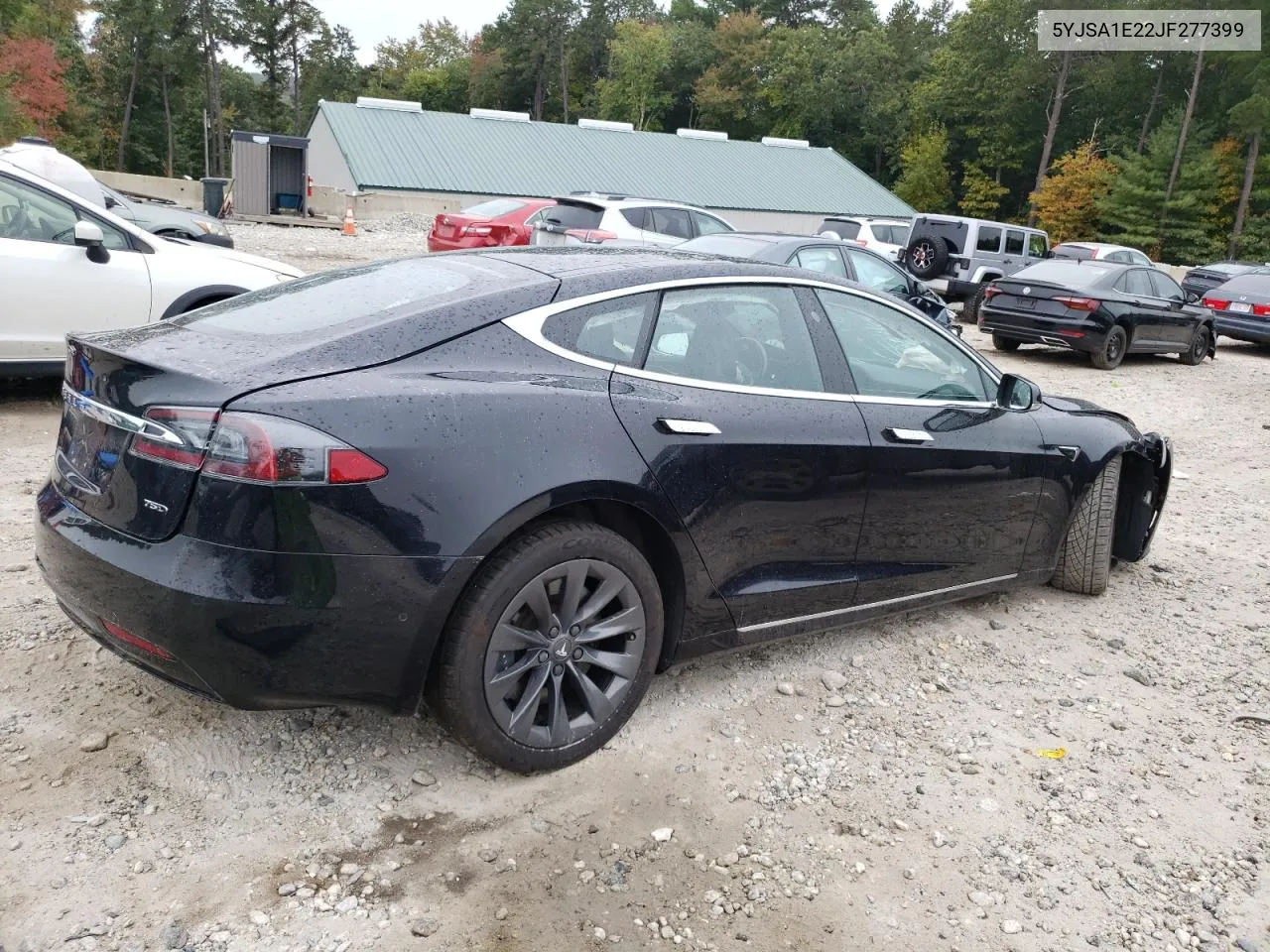 2018 Tesla Model S VIN: 5YJSA1E22JF277399 Lot: 72228054