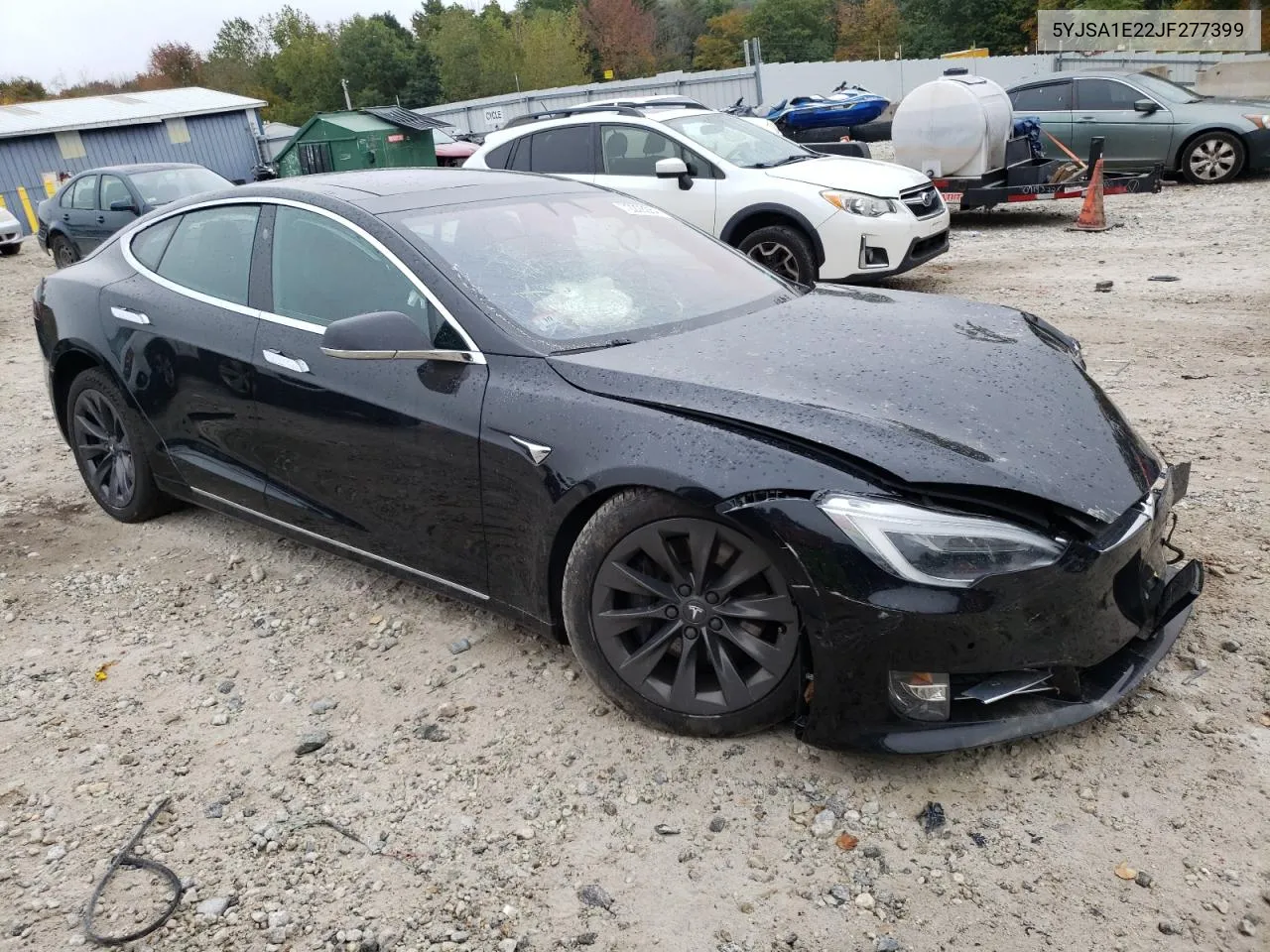 2018 Tesla Model S VIN: 5YJSA1E22JF277399 Lot: 72228054