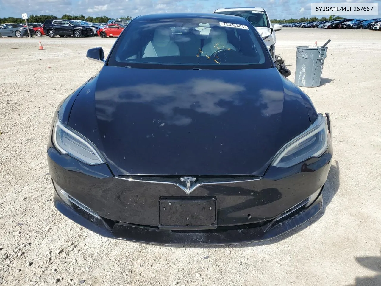 2018 Tesla Model S VIN: 5YJSA1E44JF267667 Lot: 72532804