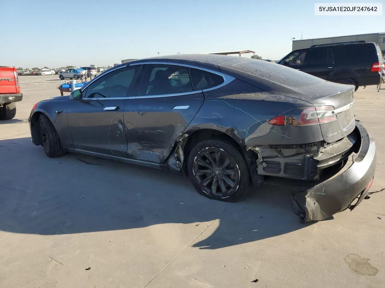 2018 Tesla Model S VIN: 5YJSA1E20JF247642 Lot: 73573224