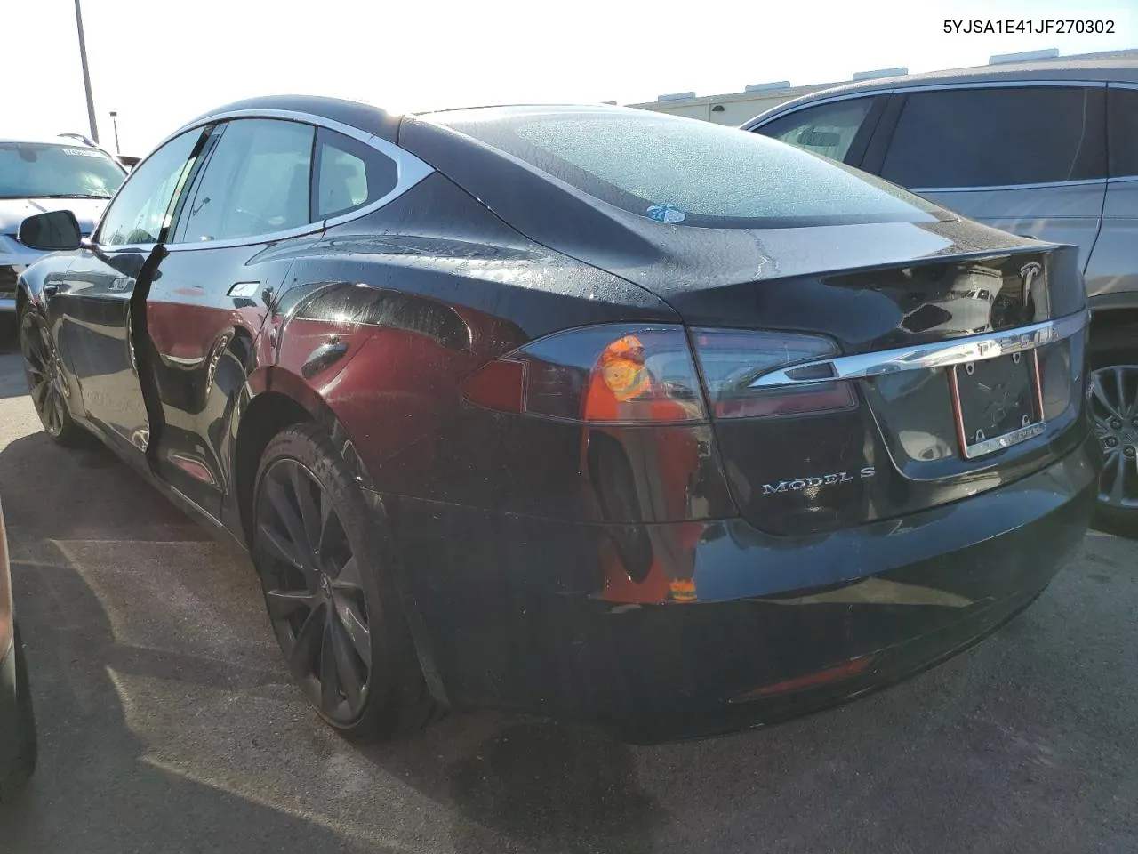 2018 Tesla Model S VIN: 5YJSA1E41JF270302 Lot: 74814764