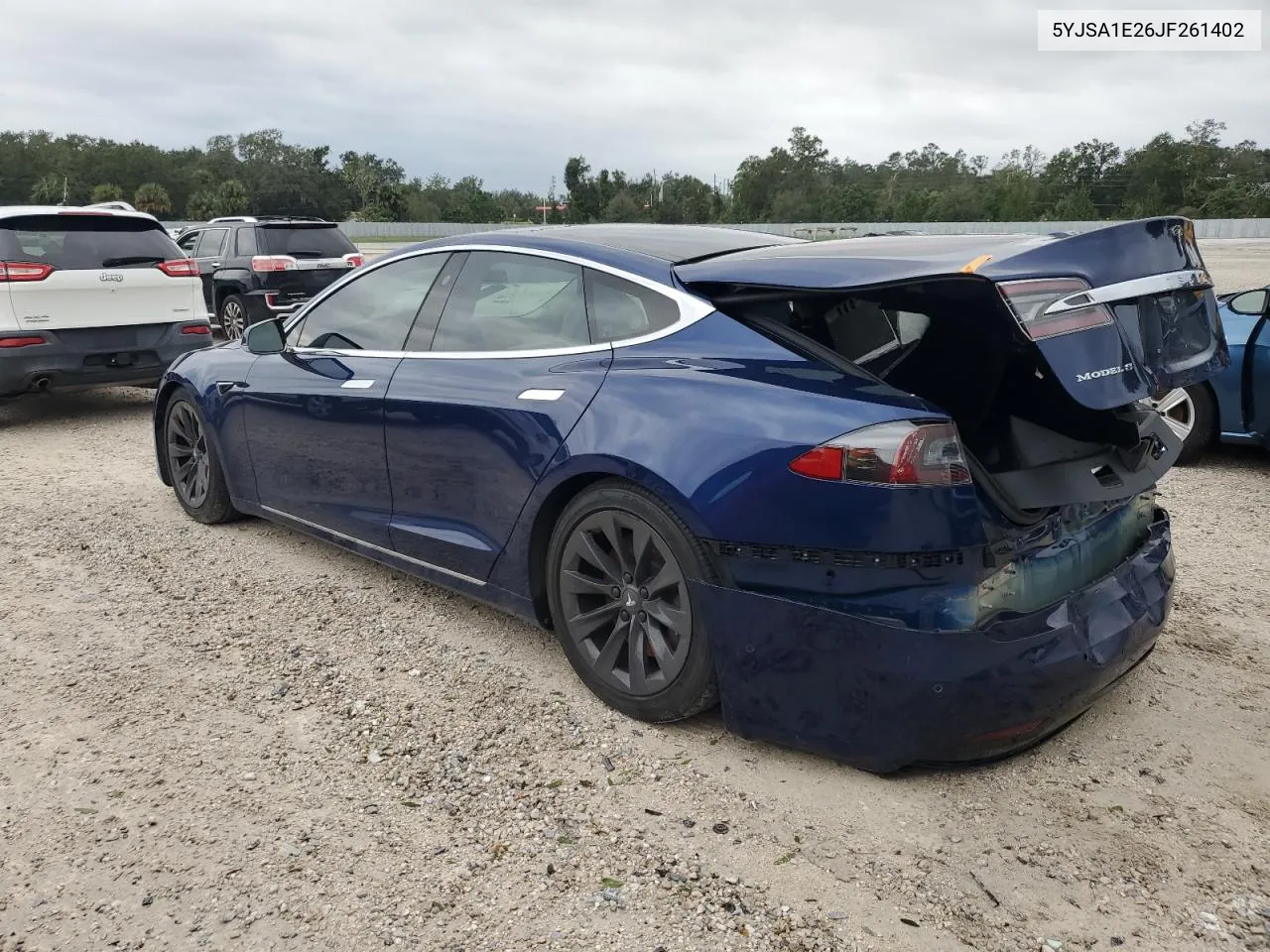 2018 Tesla Model S VIN: 5YJSA1E26JF261402 Lot: 74957464