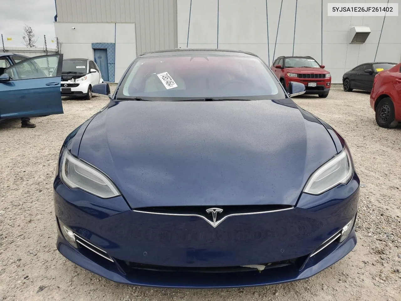 2018 Tesla Model S VIN: 5YJSA1E26JF261402 Lot: 74957464