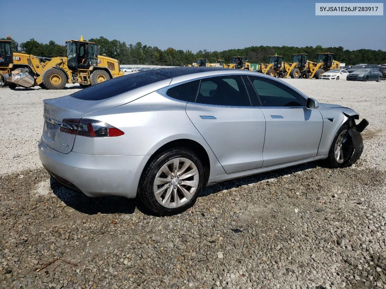 2018 Tesla Model S VIN: 5YJSA1E26JF283917 Lot: 75207894