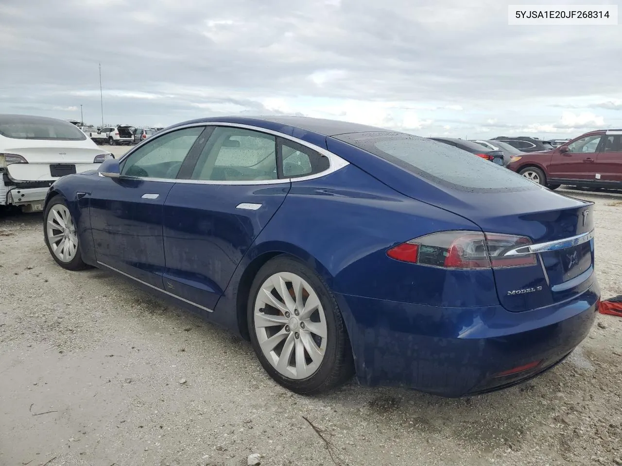 2018 Tesla Model S VIN: 5YJSA1E20JF268314 Lot: 75396624