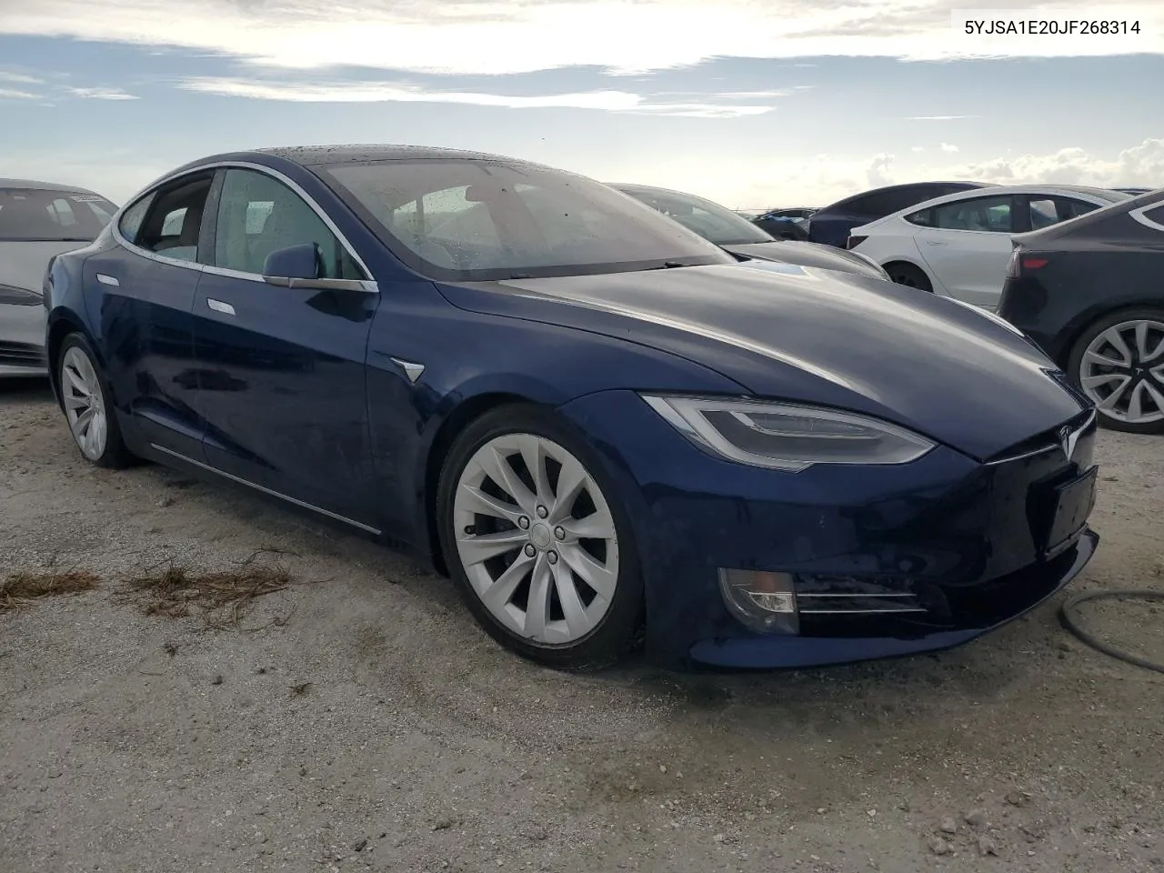 2018 Tesla Model S VIN: 5YJSA1E20JF268314 Lot: 75396624