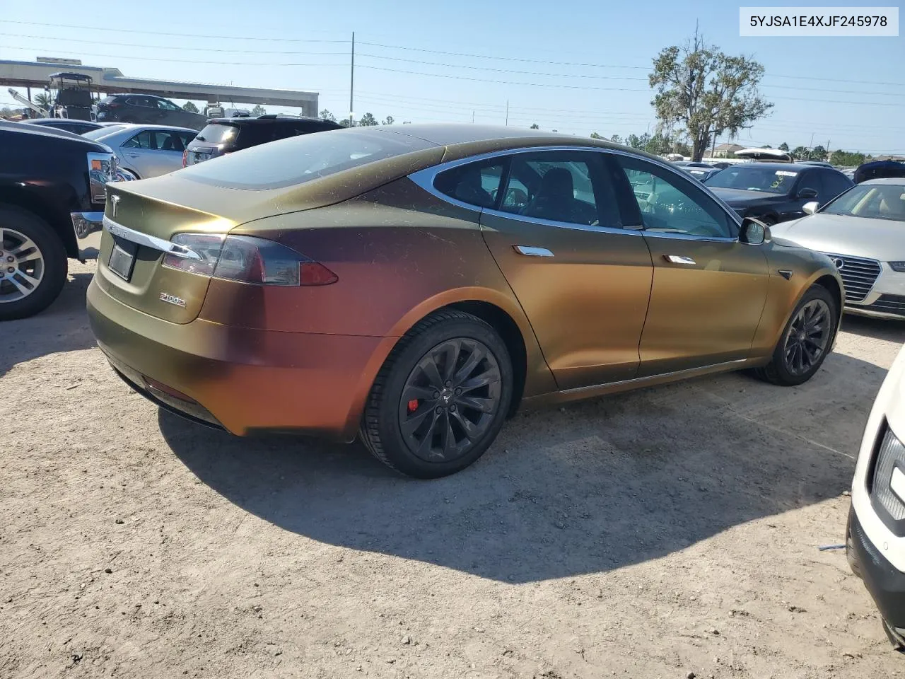 2018 Tesla Model S VIN: 5YJSA1E4XJF245978 Lot: 75524244