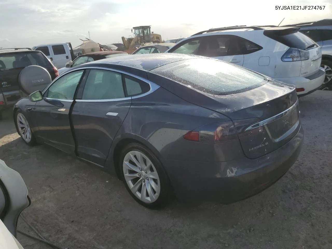 2018 Tesla Model S VIN: 5YJSA1E21JF274767 Lot: 75772074