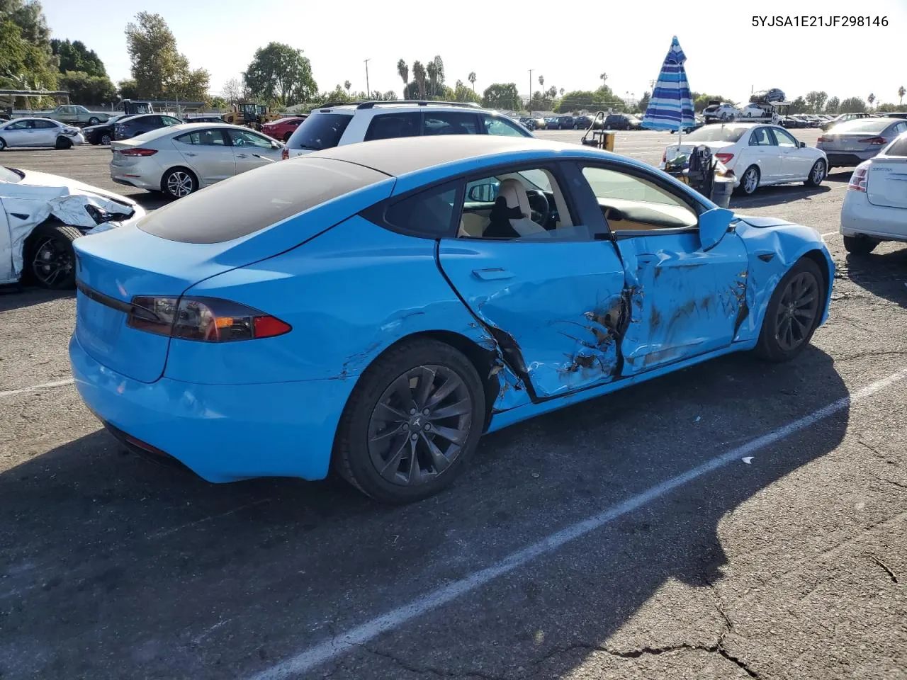 5YJSA1E21JF298146 2018 Tesla Model S