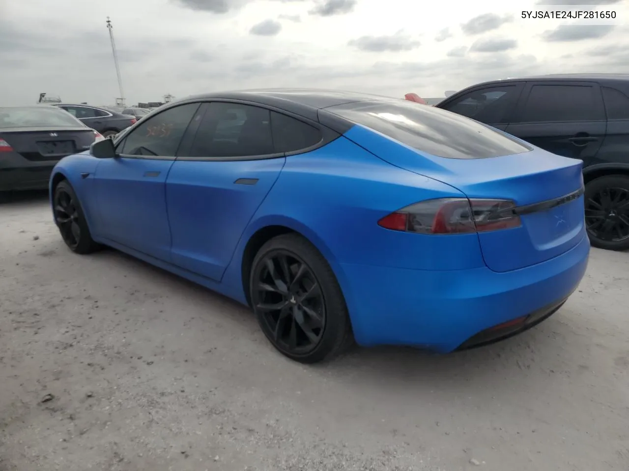 2018 Tesla Model S VIN: 5YJSA1E24JF281650 Lot: 76419234