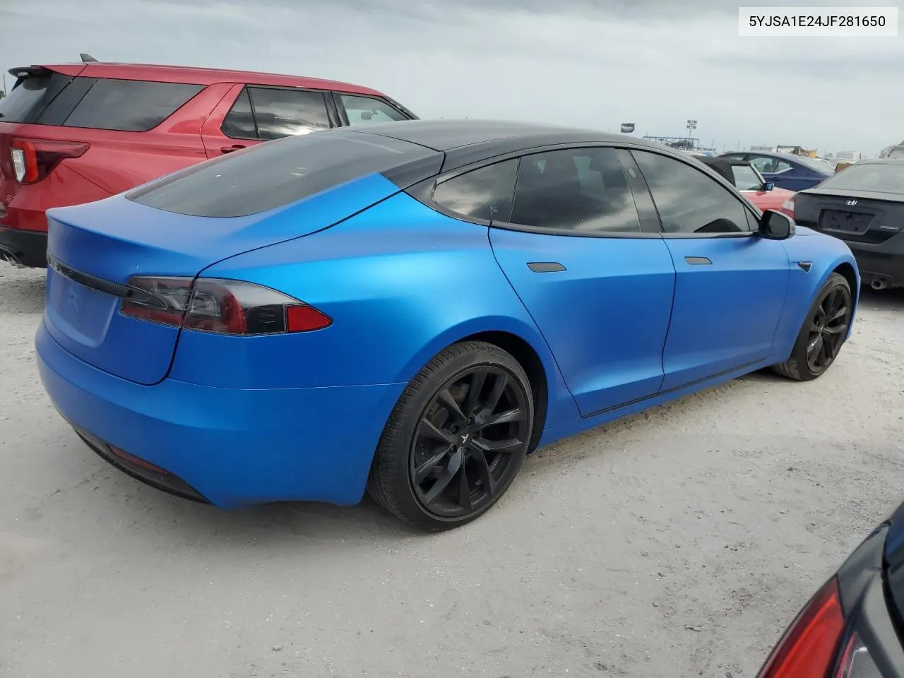 2018 Tesla Model S VIN: 5YJSA1E24JF281650 Lot: 76419234