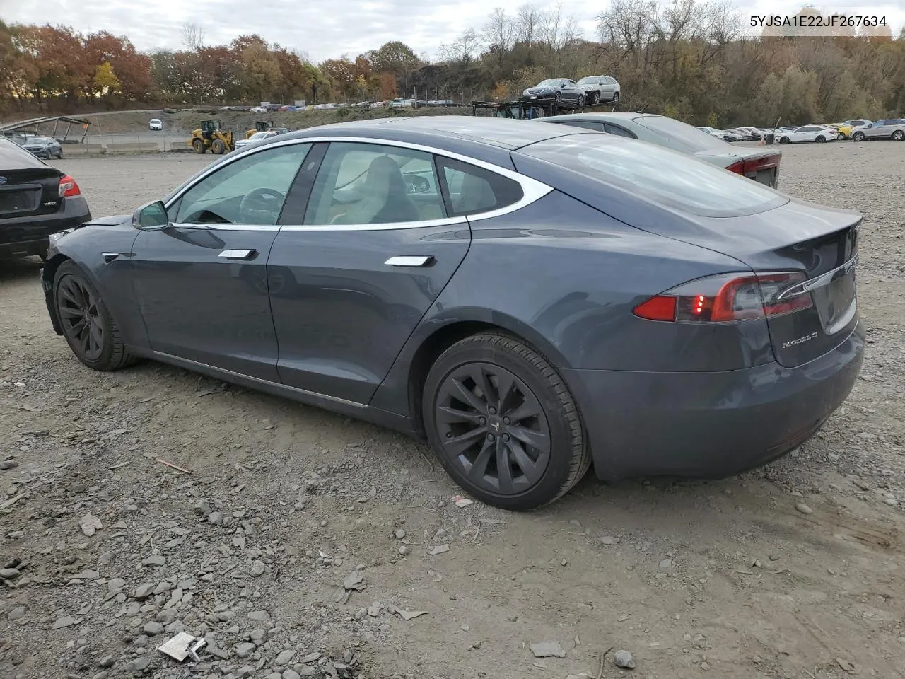 2018 Tesla Model S VIN: 5YJSA1E22JF267634 Lot: 76533434