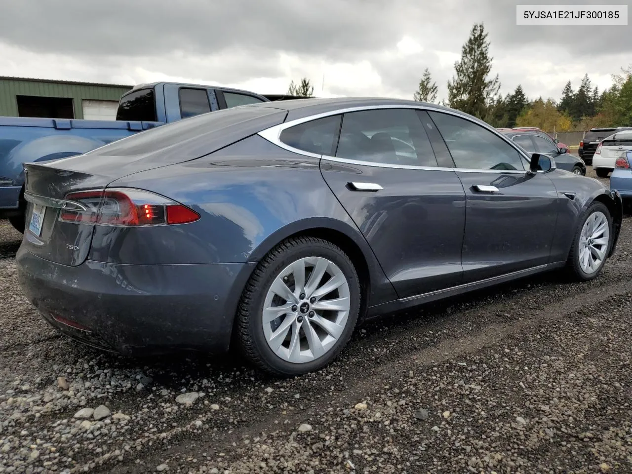 2018 Tesla Model S VIN: 5YJSA1E21JF300185 Lot: 76824864