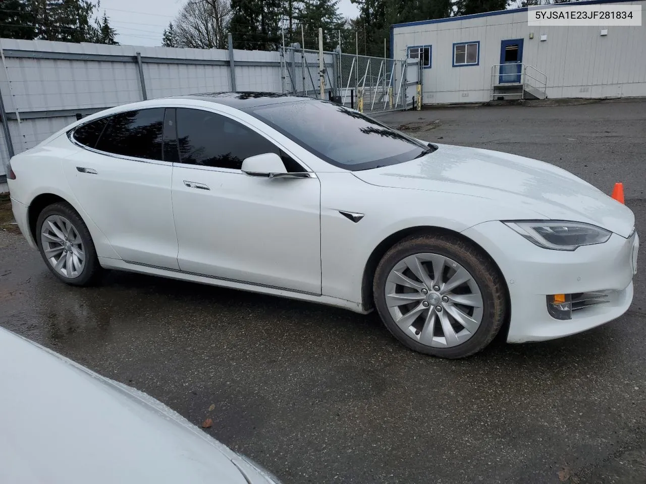 2018 Tesla Model S VIN: 5YJSA1E23JF281834 Lot: 81276904