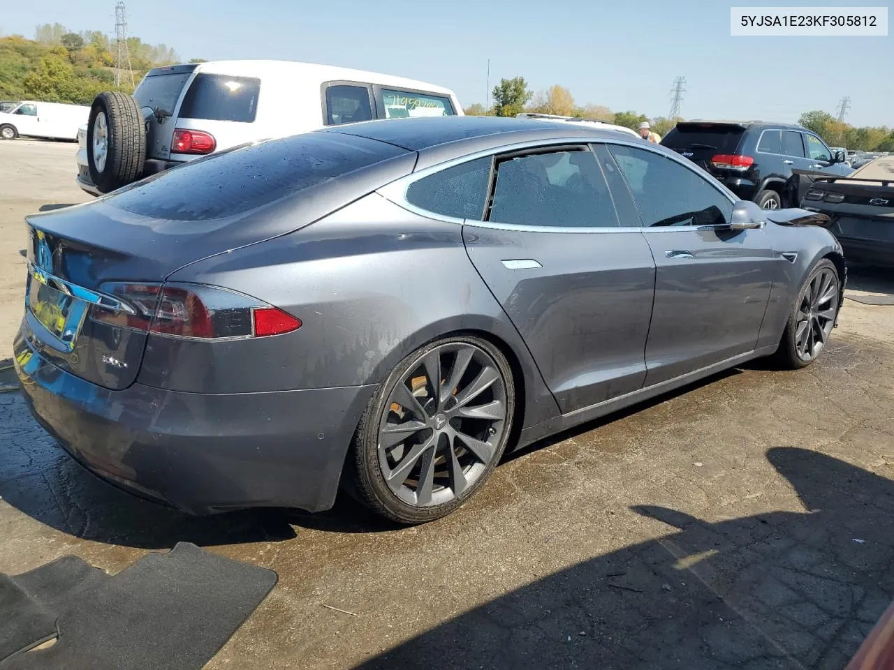 2019 Tesla Model S VIN: 5YJSA1E23KF305812 Lot: 68375244