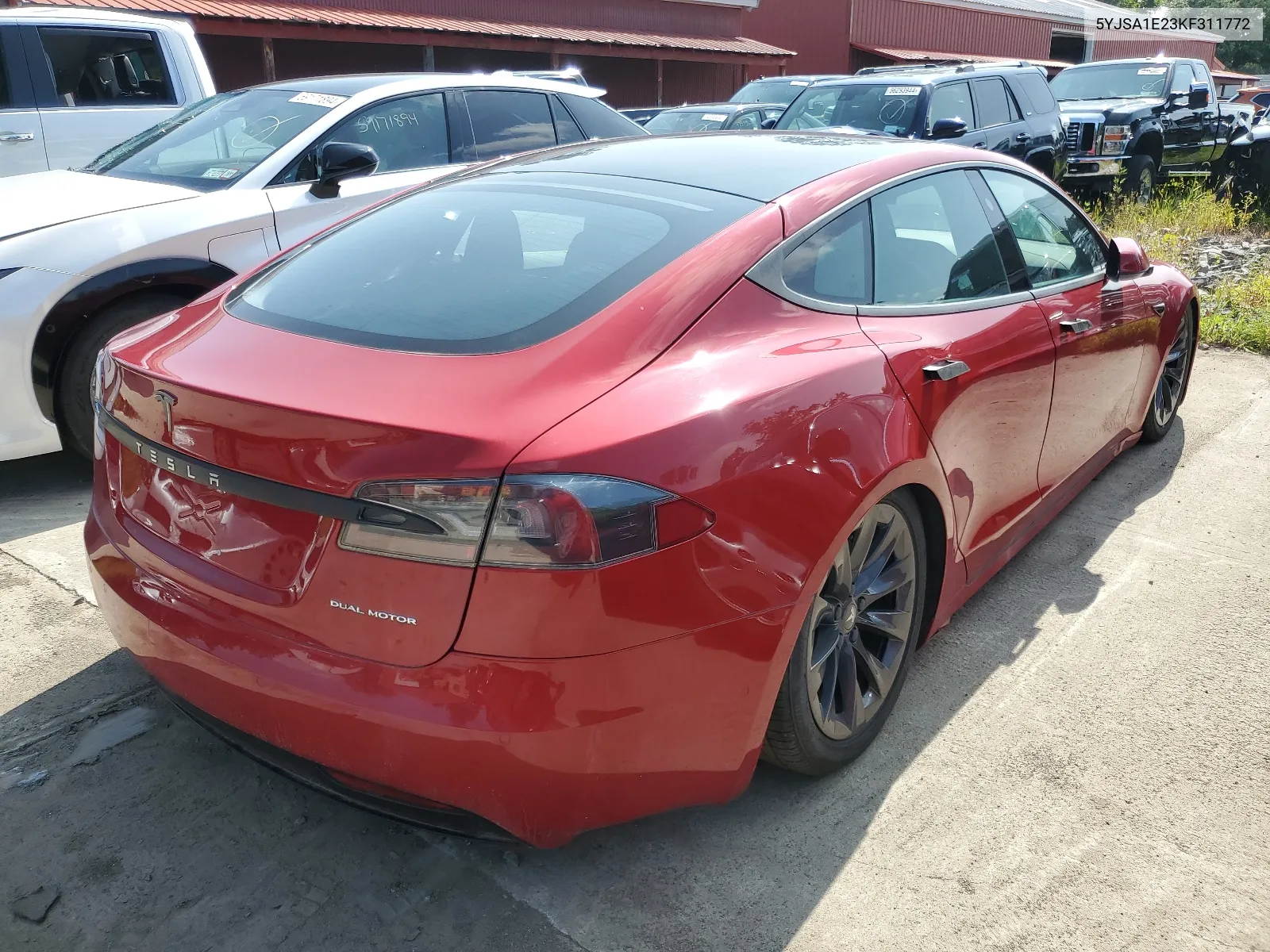 2019 Tesla Model S VIN: 5YJSA1E23KF311772 Lot: 68814754